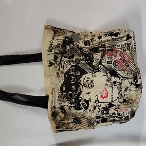 Torrid Graphic Canvas Tote Bag Rare